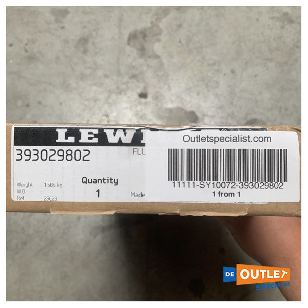 Lewmar Mirte Size 0 åbning af koøje sort 366 x 190 mm - 393029802