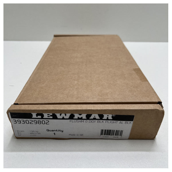 Lewmar Μέγεθος 0 Myrtle φινιστρίνι μαύρο 366 x 190 mm - 393029802