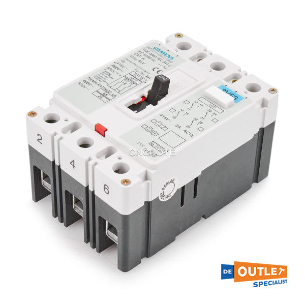 Siemens 3VF3211-6BW31-0AA0 Valettu 3p 160a Amp 600v-ac katkaisija B300649