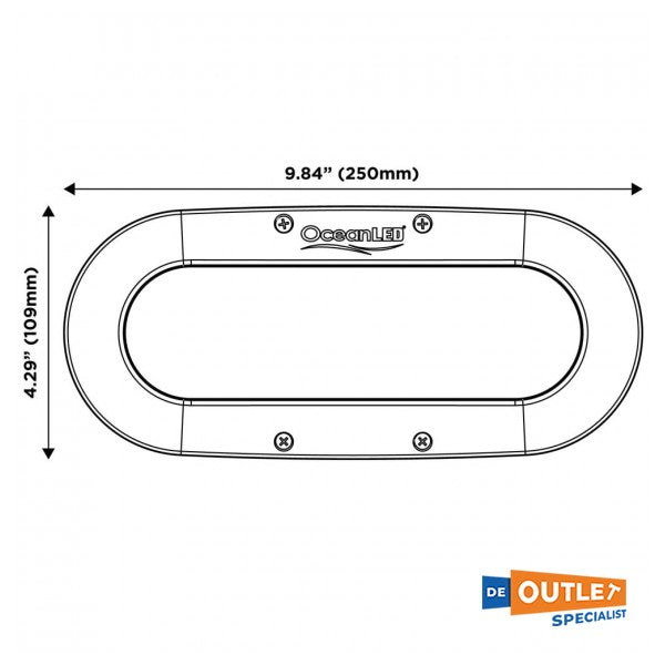OceanLED X16 LED podvodna rasvjeta bijela