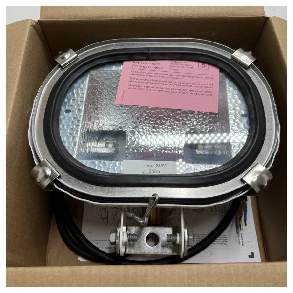 Aqua Signal Glamox HalogoGen Floodlight 230V - 1076060000