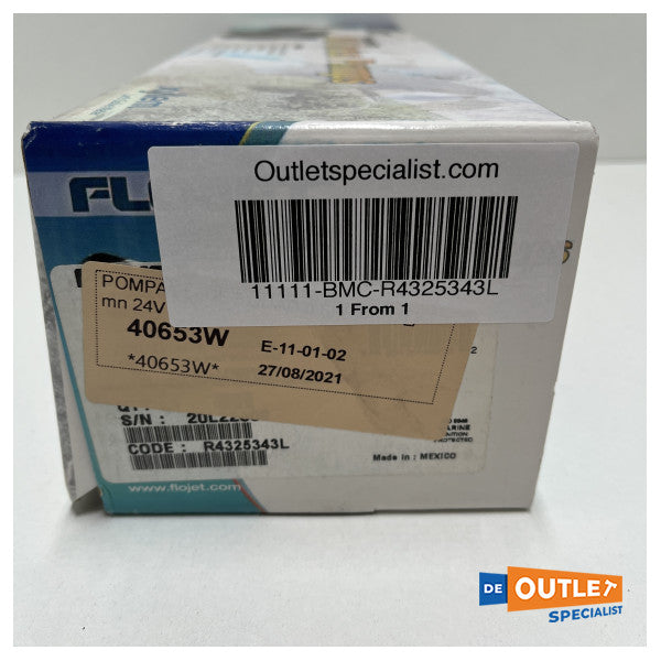 مضخة غسيل سطح السفينة Flojet R4325343L R4325343L 24 فولت 17 لتر-دقيقة
