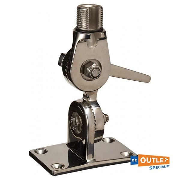 Shakespeare 4187 SS Support à cliquet en acier inoxydable