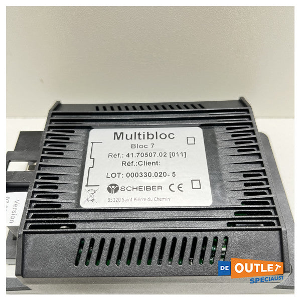 شايبر 41.70507.02 وحدة إدخال تناظرية متعددة الكتل 7 من شايبر 41.70507.02