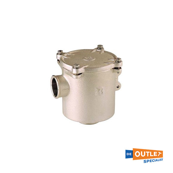Guidi 1166 Bronze Zeewater Filter 1 1/2 inch - 1166#220008