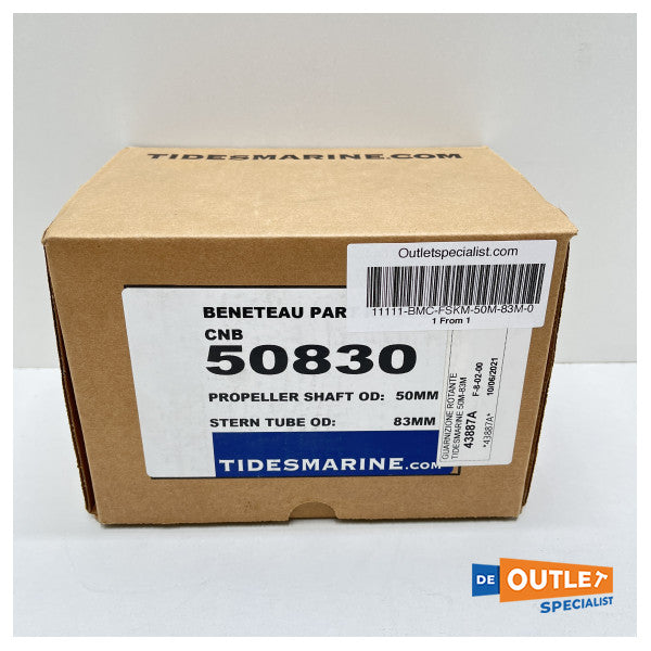 Tides Marine SureSeal axeltätning för 50 mm axeltyp - FSKM-50M-83M-0