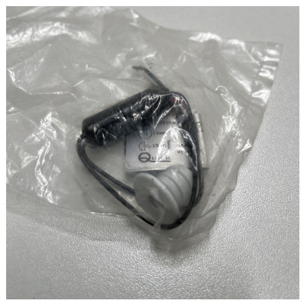 مصباح مجاملة LED أبيض من الفولاذ المقاوم للصدأ 12/24 فولت من كويك تينا - FAMP1090TB2CA02