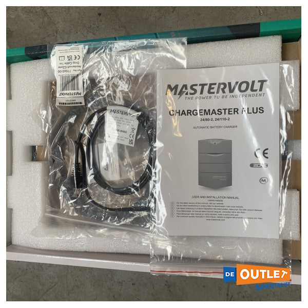 Mastervolt ChargeMaster Plus 24V|80A|2出力バッテリーチャージャー - 44320805