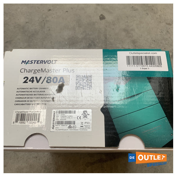 Mastervolt ChargeMaster Plus 24V|80A|2出力バッテリーチャージャー - 44320805