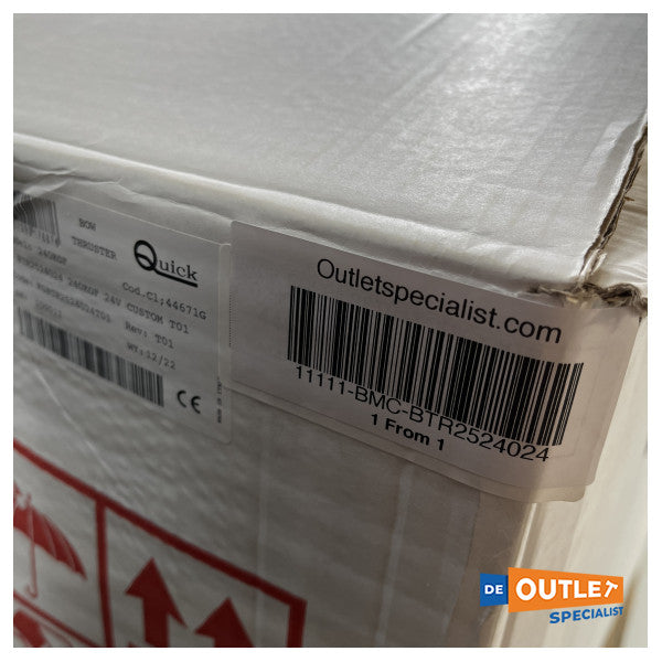 Швидкий BTR250 250 мм | 240 кгс | 24В висувний носовий кран - BTR2524024