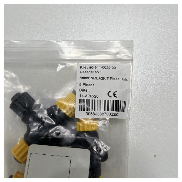 Angor NMEA2000 kralježnica T-komad 5 jedinica-80-911-0029-00