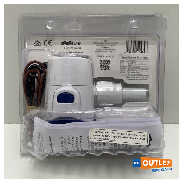 JabSCO Rule Type 500 Bilpump 24V 25da -24