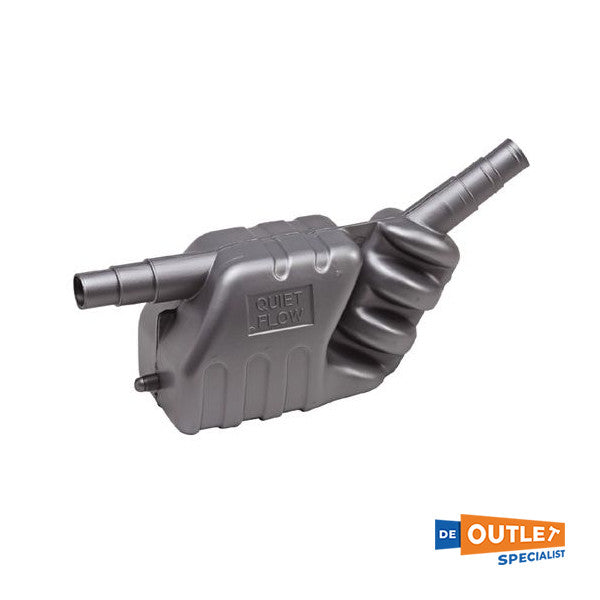 Allpa Plastic Waterlock - Ispušni prigušivač Black 7L - 486200