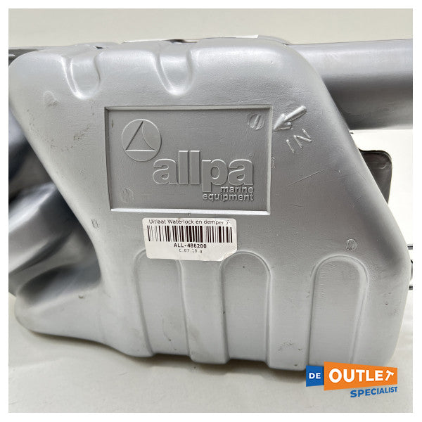 Allpa Plastic Waterlock - Ispušni prigušivač Black 7L - 486200