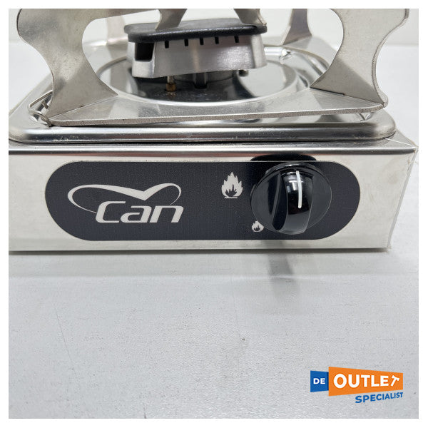 Stufa a gas a 1 fuoco in acciaio inox CAN - FN1330