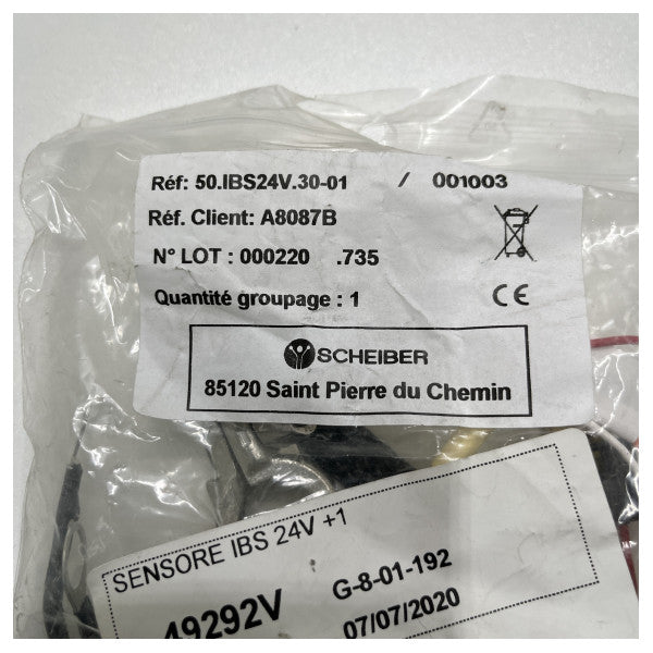 مستشعر بطارية شايبر IBS 24 فولت + 1 وظيفة - 50.IBS24V.30-01