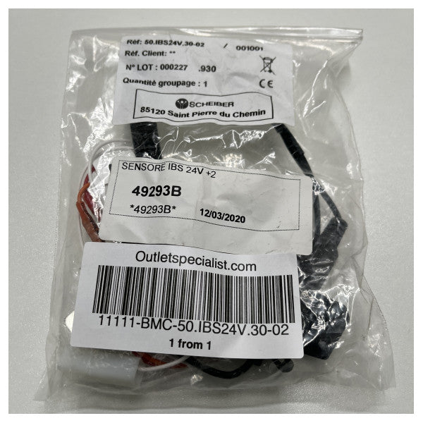 مستشعر بطارية شايبر IBS 24 فولت 2 وظيفة - 50.IBS24V.30-02