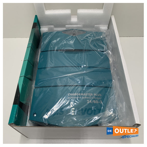 Mastervolt ChargeMaster Plus 24V | 80 Ampeeria | 2 lähtöä akkulaturi - 44320805