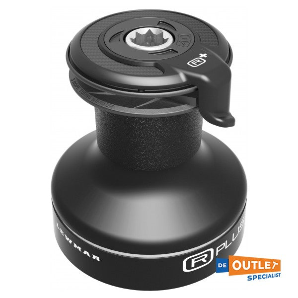 Lewmar EVO 65 ST RACE 2-nopeuksinen itsestään kääntyvä kierrosvinssi musta - 49965055