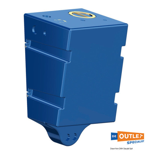 Osculati 60L Waste Water Tank Plastic Blue - 50.145.60