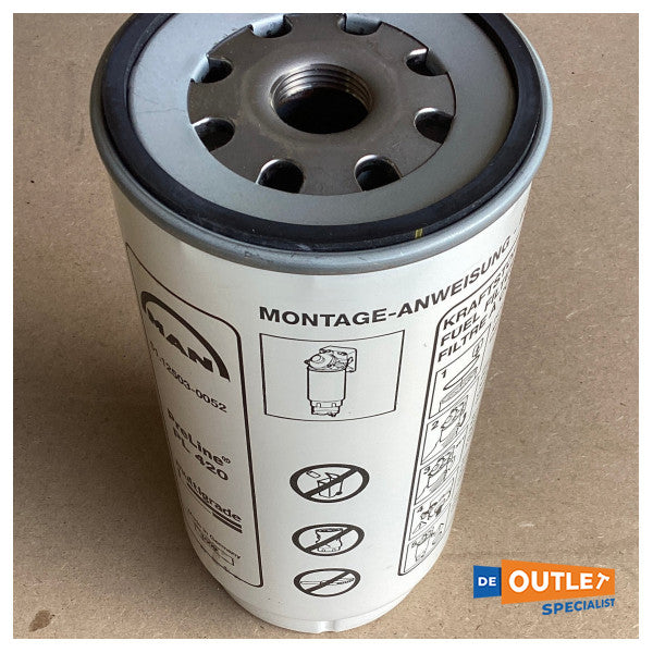 MAN 51.12503-0052 プライマリ燃料フィルタ C/R 10 ミクロン