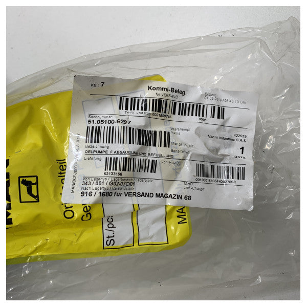 Module de pompe à transfert d'huile de l'homme 12V - 51051006297