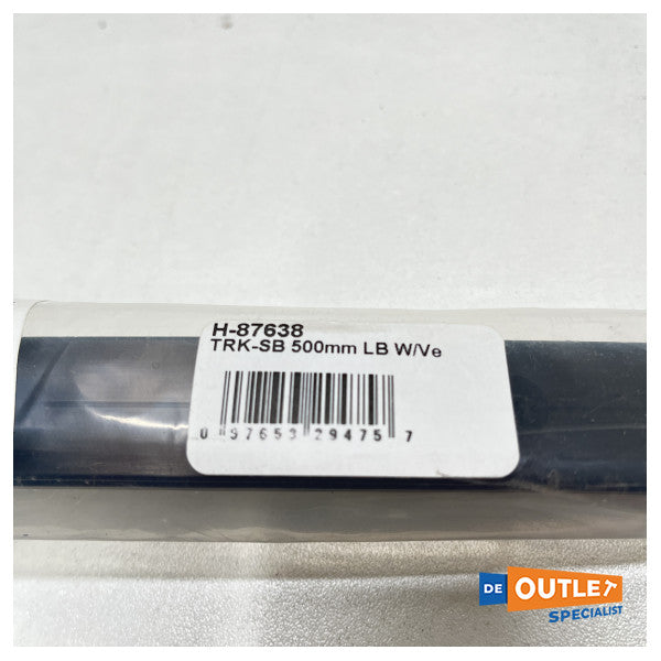 Harken 500 mm Low Beam Track Black - TRK -SB