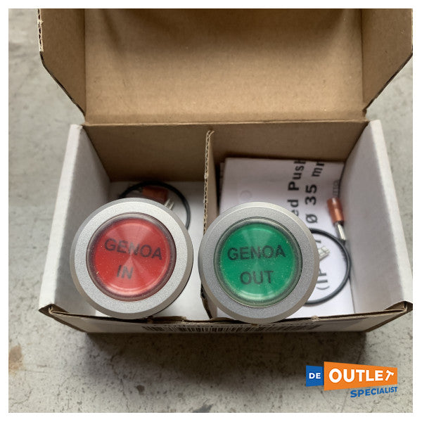 Selden Genoa-painikesarjan ohjauspainikkeet - 540-459-06