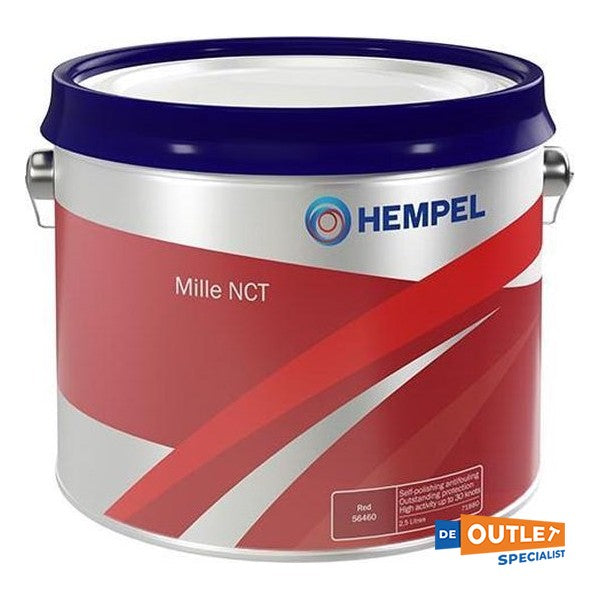 Hempel Mille NCT Antifouling True blue 2.5L - Πολυεστέρας, ξύλο, πλαστικοποιημένο ξύλο και χάλυβας