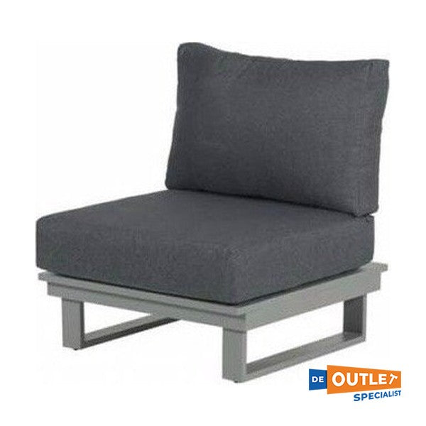 Garden Impressions Amazone middenelement aluminium antraciet met kussens