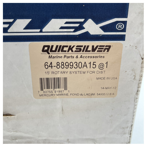 Sistema de direção Uflex Mercury Mercruiser Quicksilver - 64-889930A15