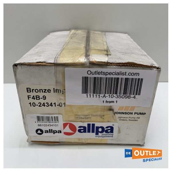 Johnson SPX Flow F4B-9 Bronsepynt Kjølevannpumpe Montering