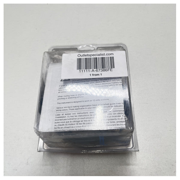 Wskaźnik ciśnienia wody zaburtowej Veethree 0 - 40 bar - 67386FE