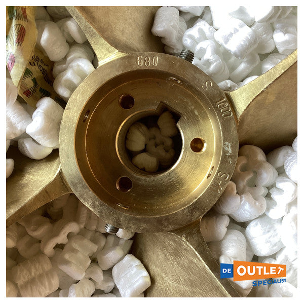 Italiensk propel 4-bladet bronze 680 RH 1000 SH11 propel