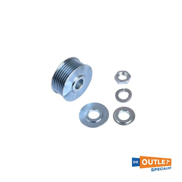 ウィスパーパワーオルタネータープーリー6スロット50mm - 41301051