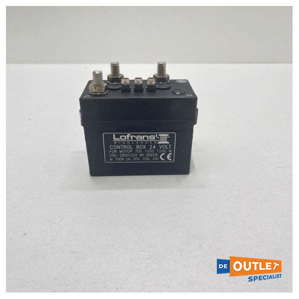 Lofrans Anker Winch Control Box 700 - 1000 - 1200W 24 V - CB120012