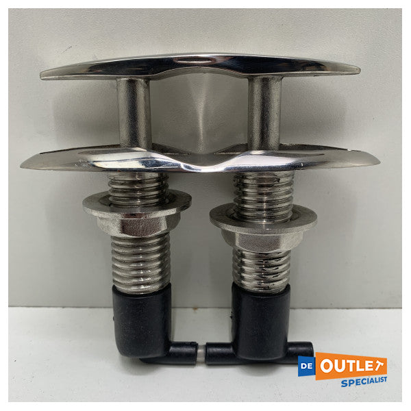 オールパ ステンレススチール製開閉式ボールダー 126 x 64 mm - 072250