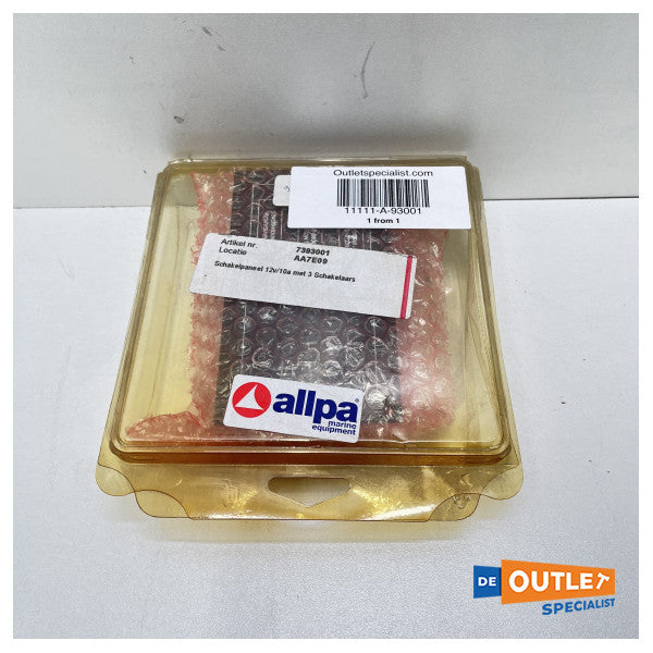 Max Power 3 -Witch Light Panel 10A - 12V - 93001