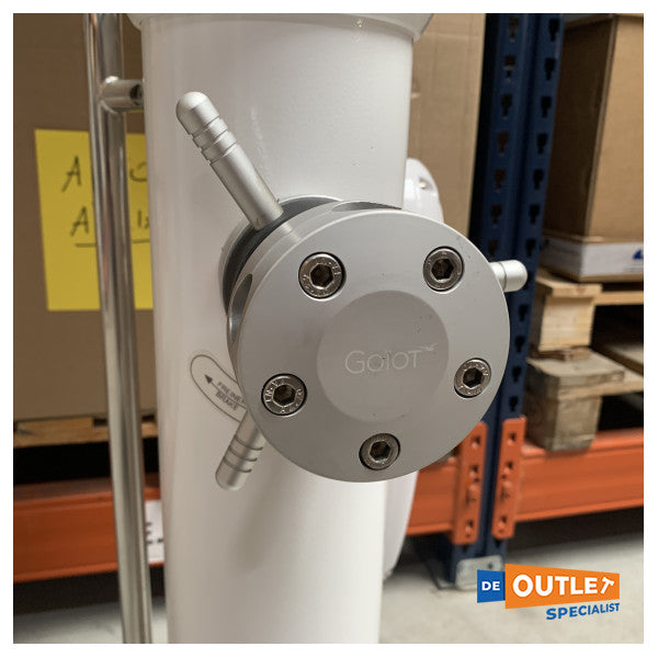 Goiot модель 220 повний комплект рульової тумби для вітрильника білий