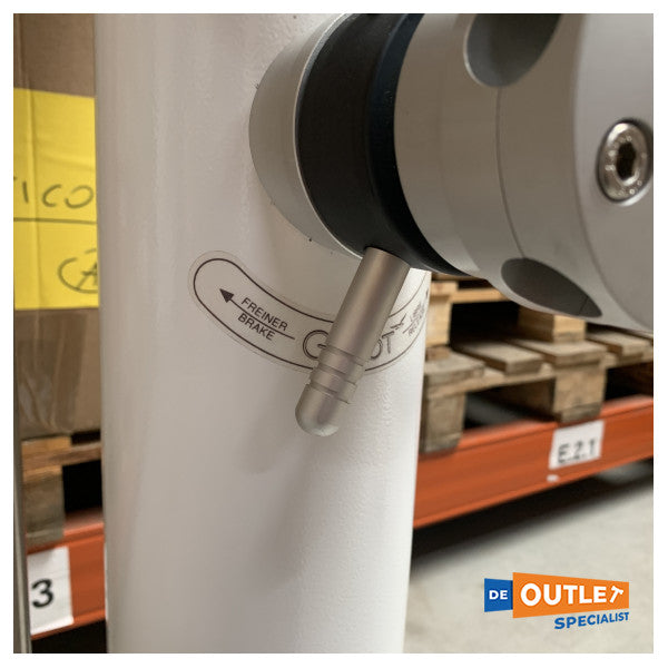 Goiot модель 220 повний комплект рульової тумби для вітрильника білий