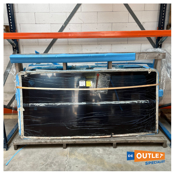 Sunroof tal-Ħġieġ Lewmar iffissat bil-qafas 234 x 123 cm - 79047700