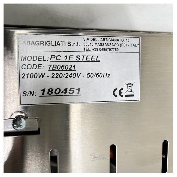 PC-1F Steel 2100w електрическа печка от неръждаема стомана - 7B06021