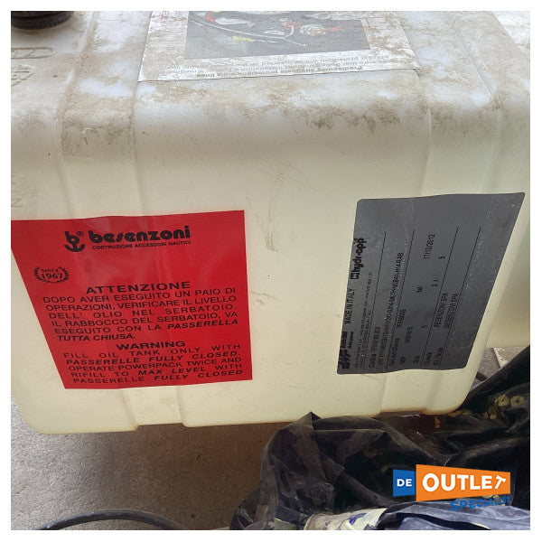 Besenzoni 24V hydropack with controller unit / cables - 7FR99269