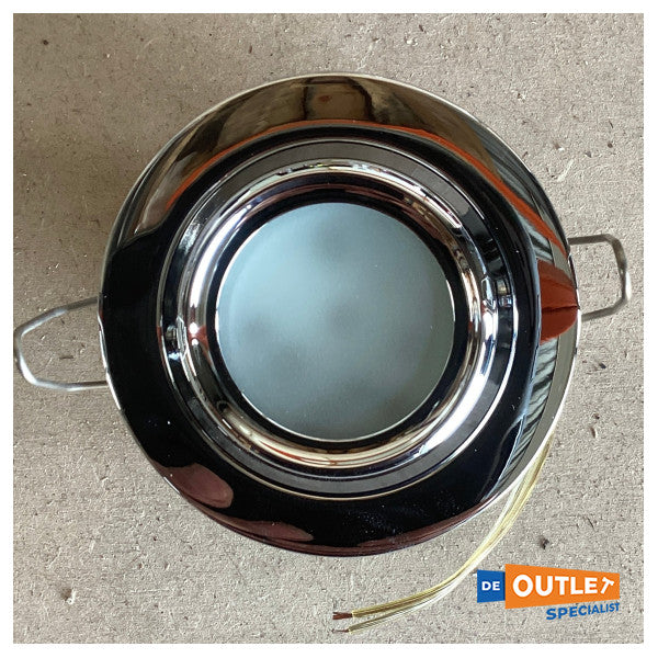 Foresti Suardi Libra Borealis Adjustable Downlight Spot Chrome 12/24V