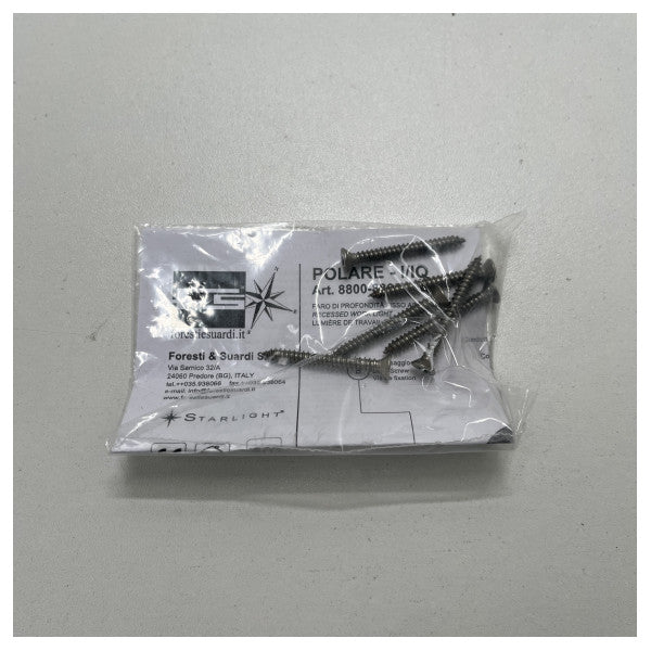 Foresti Suardi 8800.C 3200K power LED däcksbelysning rostfritt stål