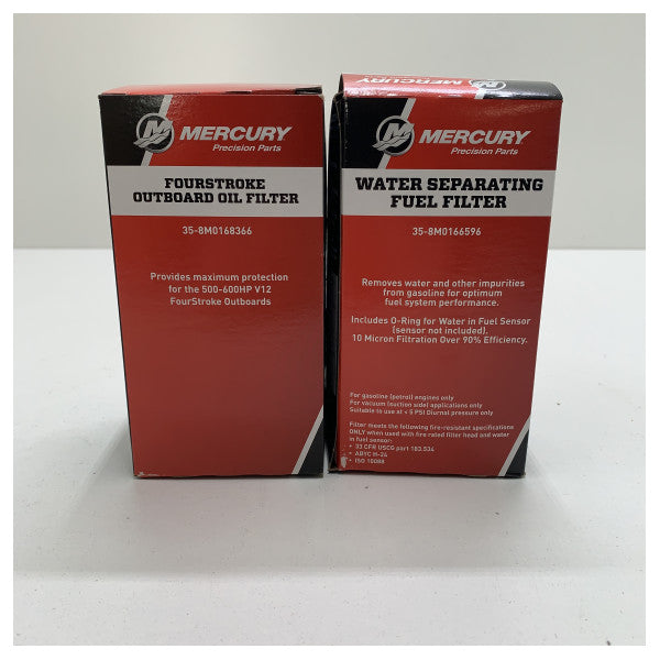 Комплект для обслуговування підвісного човнового двигуна Mercury V12 600 к.с. 200 годин - 8M0179987 - 8M0179987