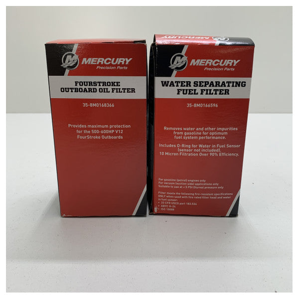 Комплект для обслуговування підвісного човнового двигуна Mercury V12 600 к.с. 200 годин - 8M0179987 - 8M0179987