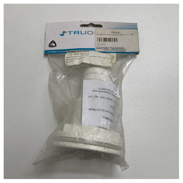 Тгцԁеѕіп 1 1/2 инча | 38 мм втулка за кожата бяла - 90434