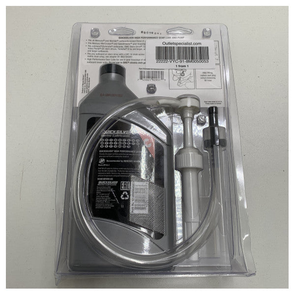 Mercury Quicksilver pompalı yüksek performanslı dişli yağı - 91-8M0050053