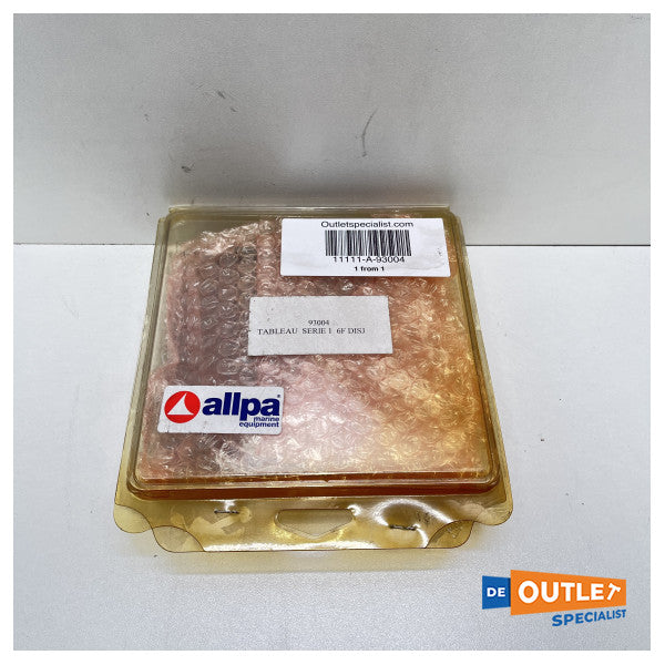 Amoit 10A | 12V anahtarlı 6 yollu anahtar paneli - 93004